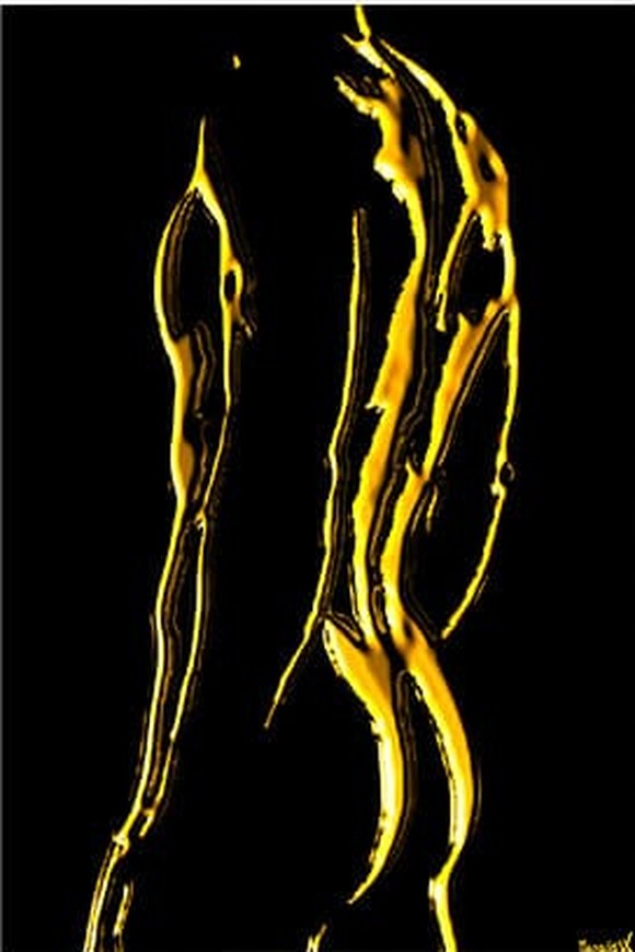 Spardacus — Gold, Canvas, by Marquis Leo